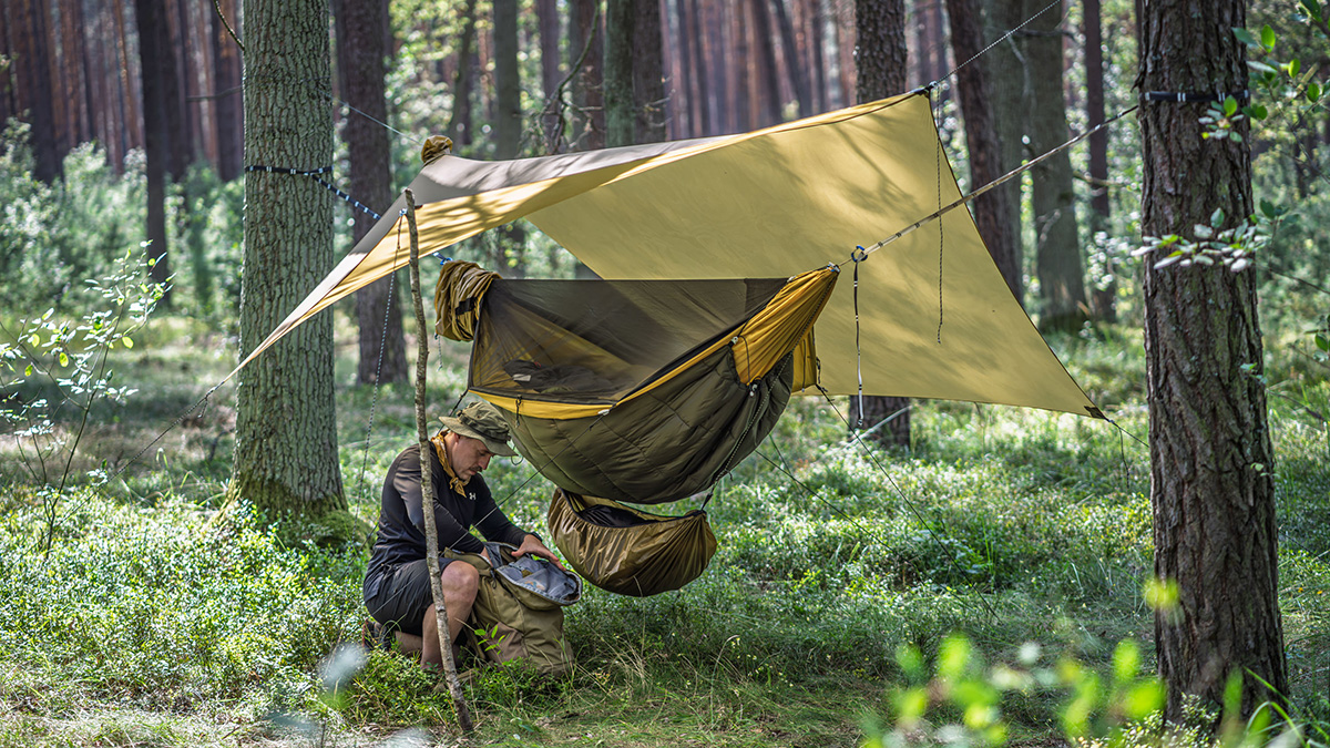 Hamak z moskiterą Lesovik Draka
